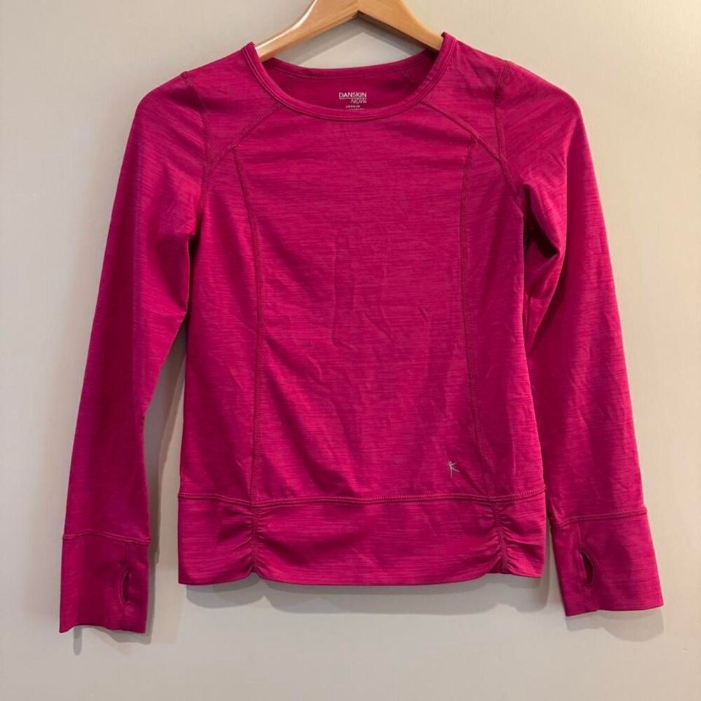 Danskin Now Girls Magenta Quartz Athletic Top